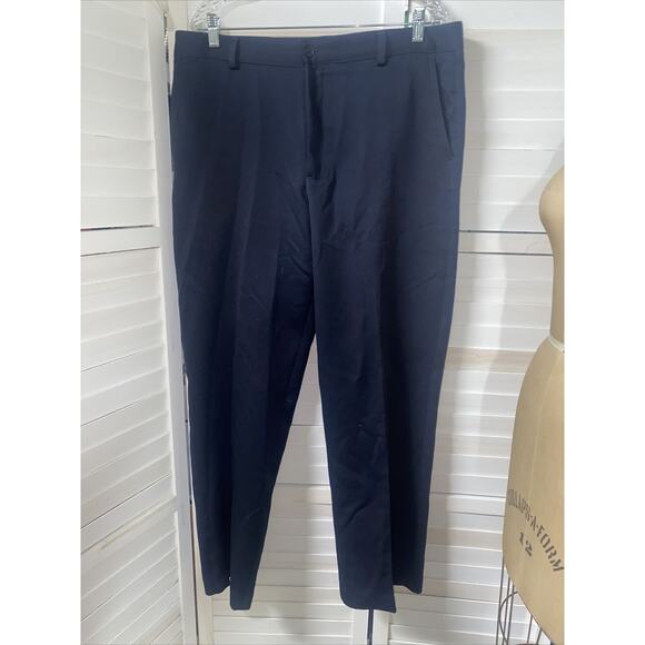 Izod Performx Golf Pants Slacks Mens Size 36 X 32 Navy - Picture 1 of 5